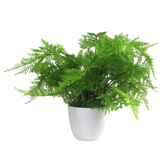 Faux 30cm Artificial Potted Lady Fern – image 2