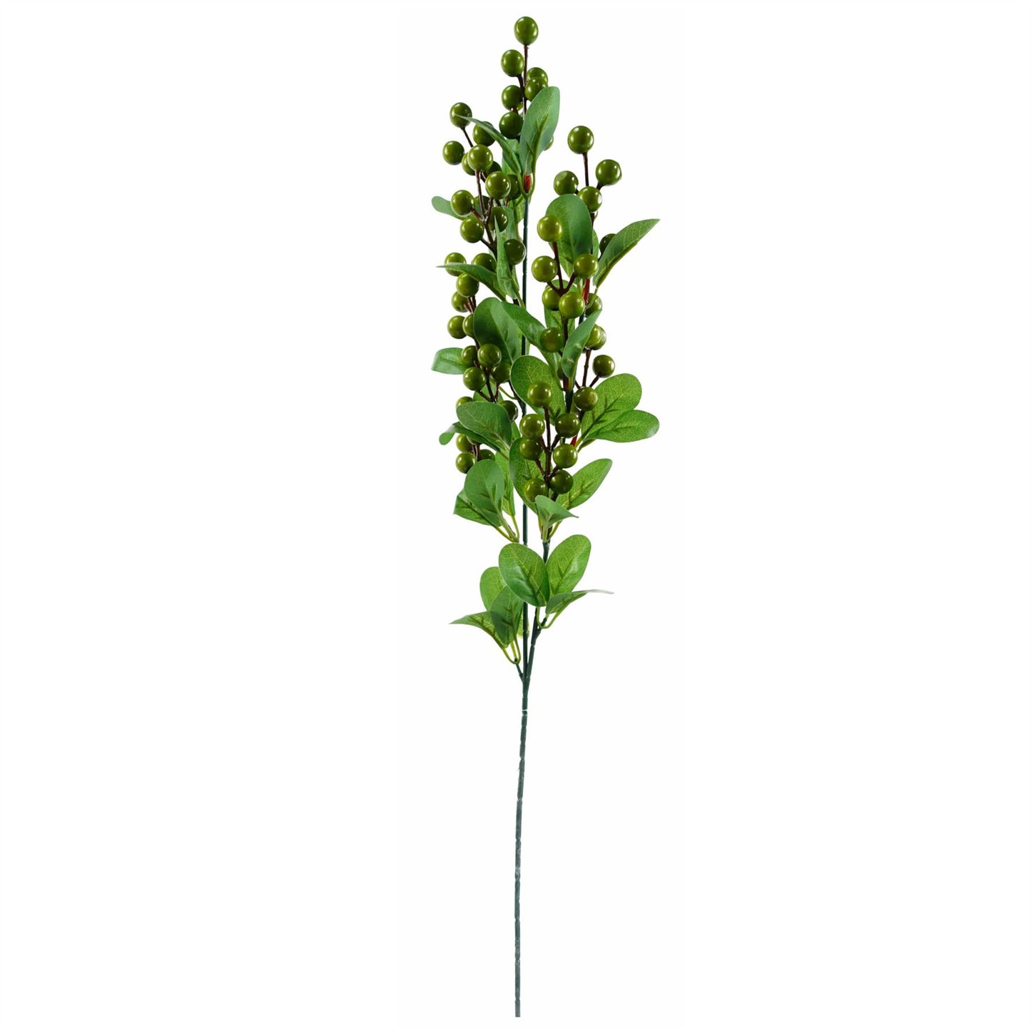 80cm Artificial Pink Carnation and Larkspur Glass Vase – image 5