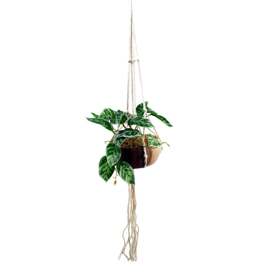 85cm Hanging Artificial Pothos Plant with Planter – image 2