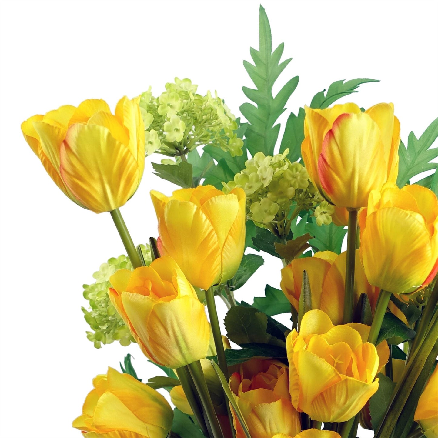 80cm Artificial Tulip Yellow Stem – image 8