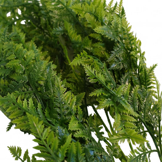 75cm Artificial Fern Foliage Bush Stem – image 2