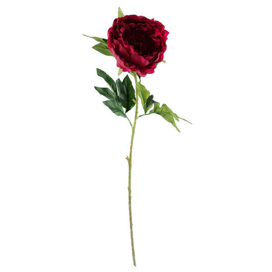 80cm Bubble Vase Artificial Peony Flowers – image 2
