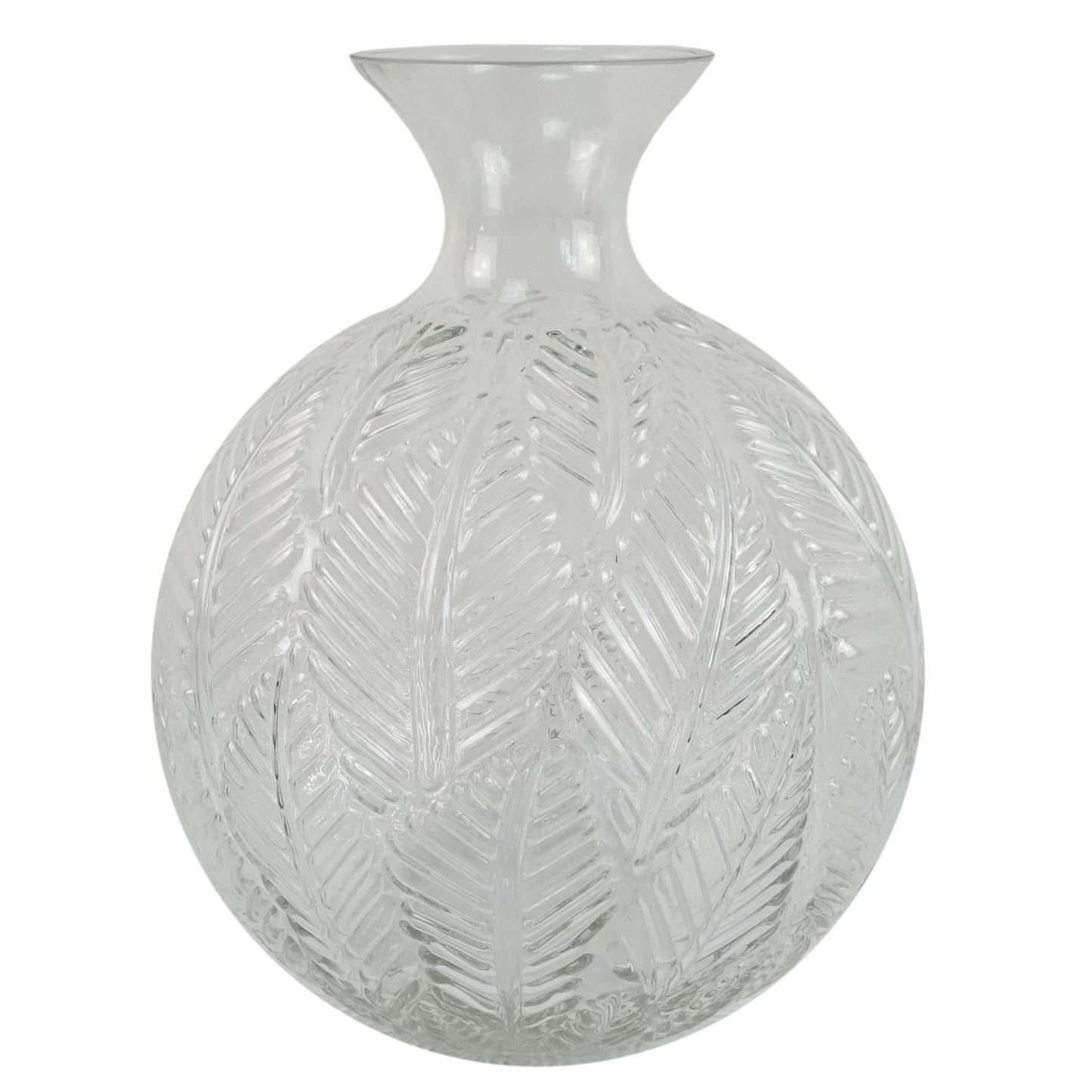 65cm Artificial Red Carnations Glass Ball Vase – image 5