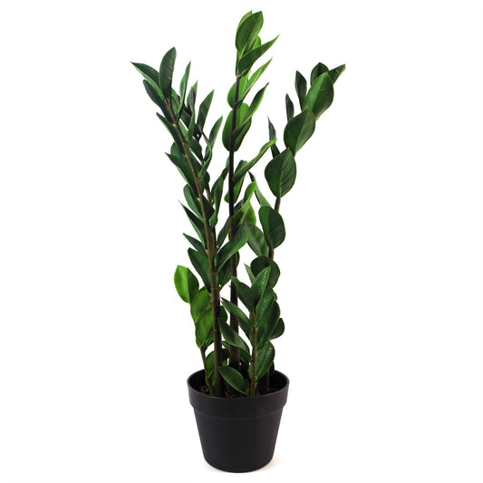 75cm Artificial Zanzibar Green Gem Zamioculcas Succulent Indoor Plant – image 2