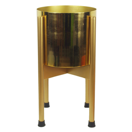 Medium Gold Planter Stand 38.5cm x 18cm – image 2