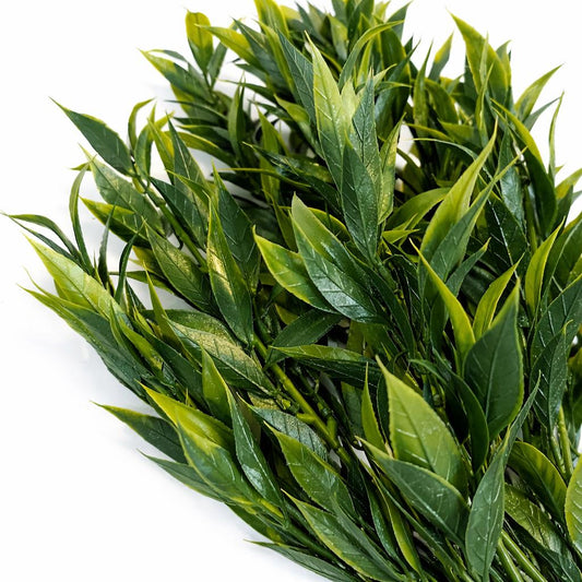 75cm Artificial Laurel Leaf Foliage Bush Stem – image 2
