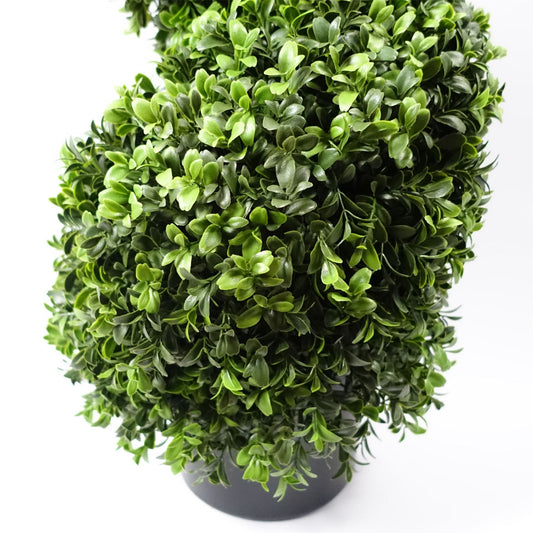 120cm Spiral Buxus Artificial Tree UV Resistant Outdoor – image 2