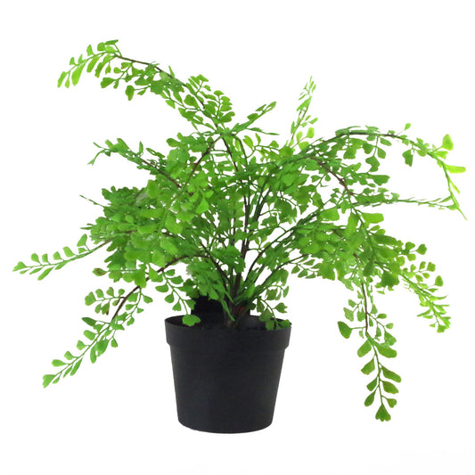 Artificial Potted Fern Plant 35cm – image 2