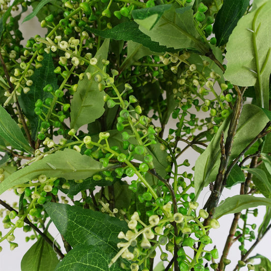 85cm Artificial Green Foliage Spray – image 2