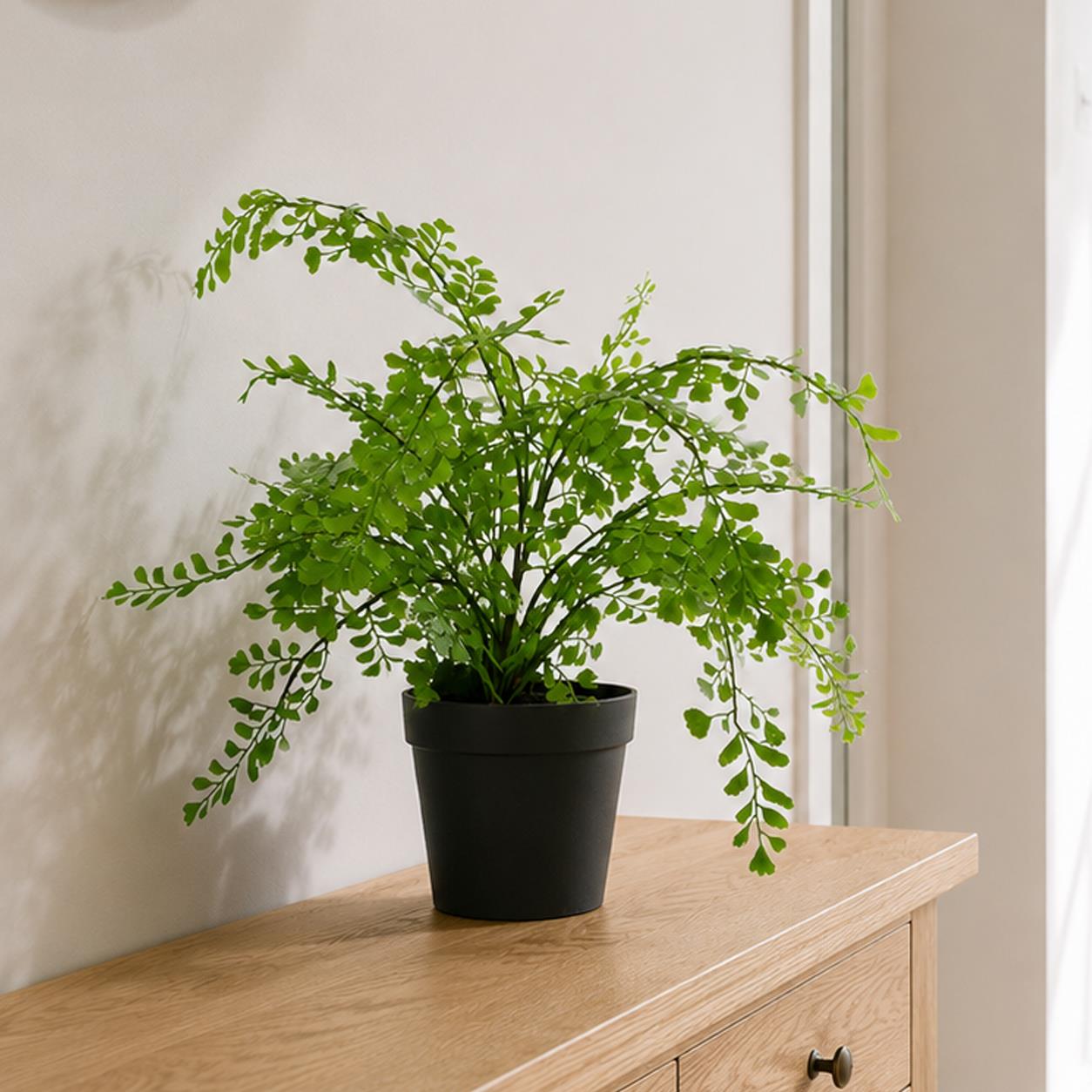 Artificial Potted Fern Plant 35cm – image 5