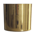 Leaf Planter Plant Pot with Polished Gold Finish 20 x 18cm Gold