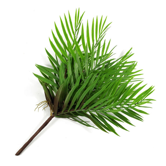 40cm Artificial Bamboo Palm Bush Plant – image 2