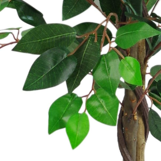 110cm Large Artificial Bushy Ficus Tree – image 2