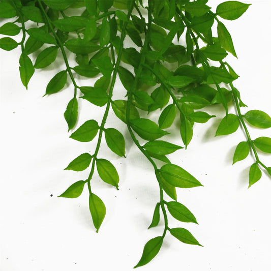100cm Artificial Hanging String of Pearls Fern Plant Light Green – image 2