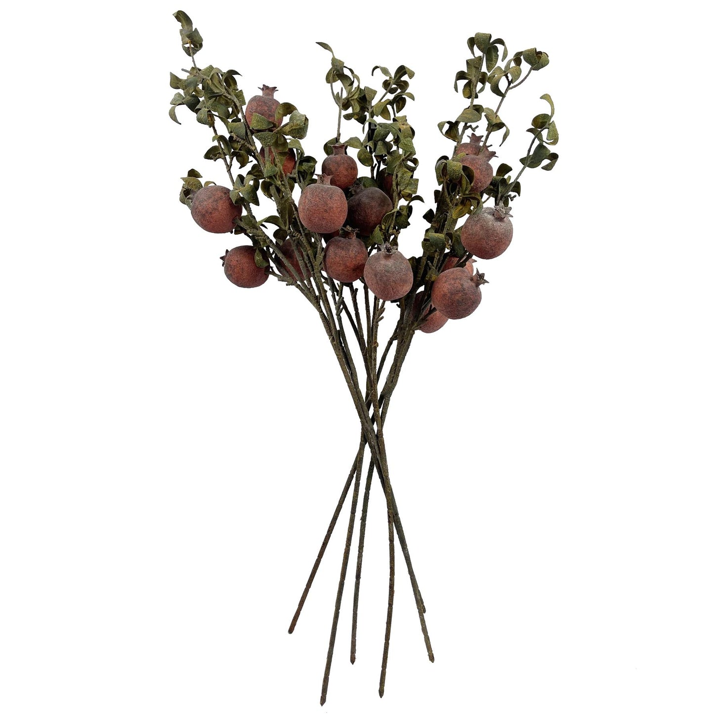 75cm Pomegranate Stem Artificial Red – image 7