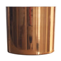 Leaf Planter Plant Pot with Polished Copper Finish 20 x 18cm