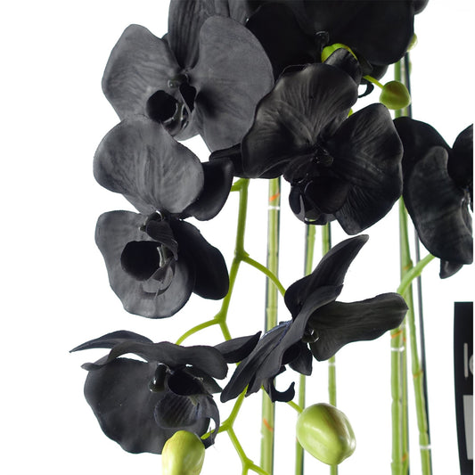 110cm Artificial Black Orchid Plant Artifcial 41 REAL TOUCH flowers – image 2