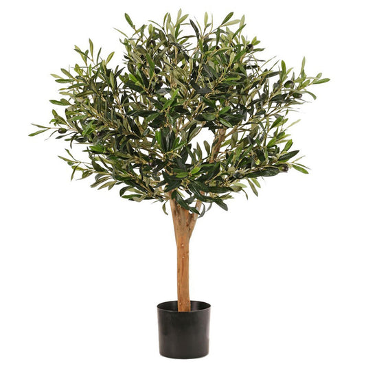 90cm Artificial Deluxe Olive Tree – image 2