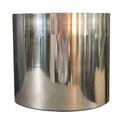 Leaf Planter Plant Pot with Polished Silver Finish 20 x 18cm