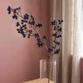 Artificial 70cm Blue Christmas Berry Spray