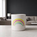 12cm Ceramic Rainbow Multicolour Ceramic Planter