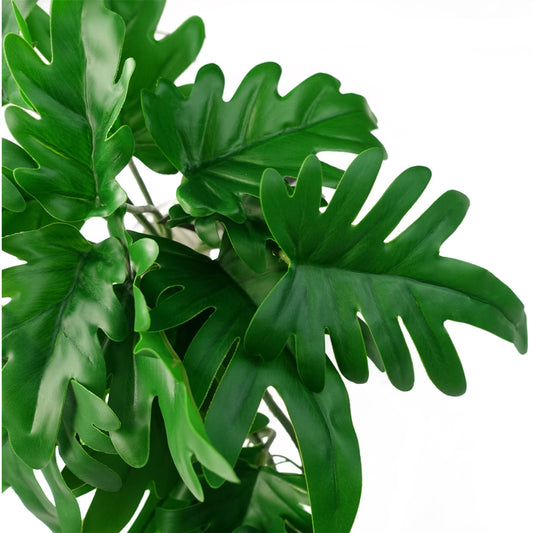 50cm Artificial Trailing Philodendron Large Leaf Plant – image 2