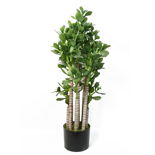 Faux Deluxe 75cm Artificial Green Jade Plant – image 2