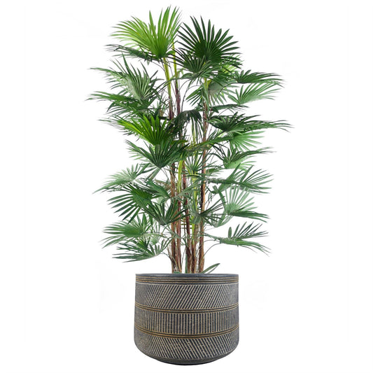 29cm x 43cm Large Maral Planter with Etching Composite Plant Pot – image 2