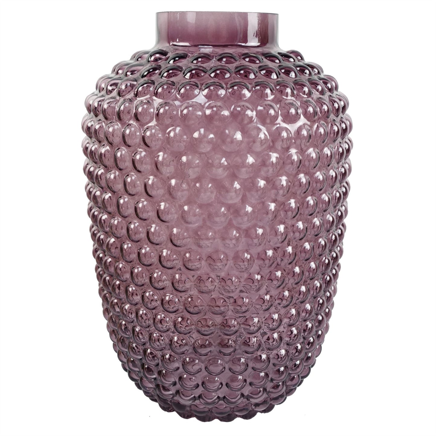 80cm Amethyst Vase Artificial Orchids and Foliage – image 6