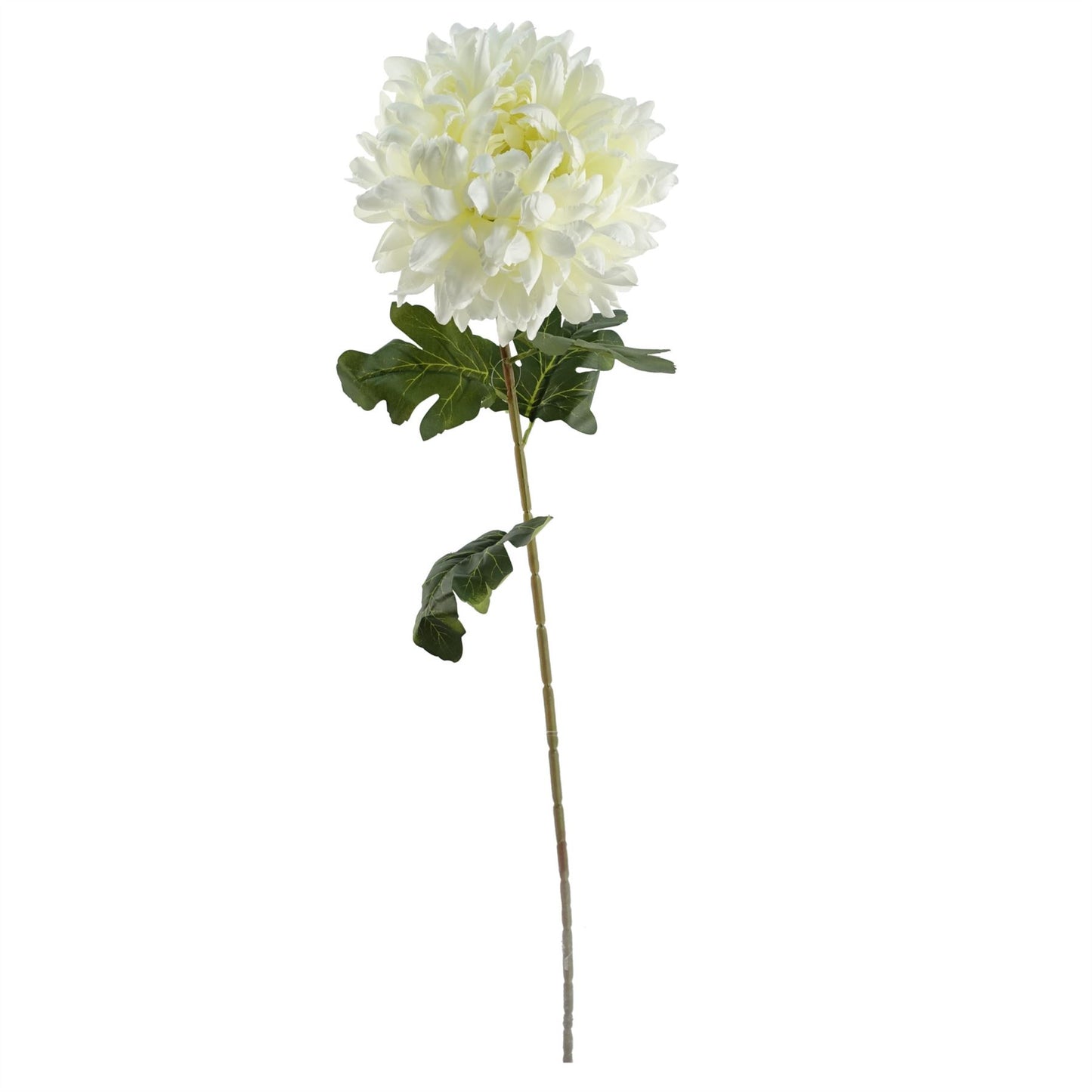 60cm Artificial Chrysanthemum and Orchid Display Glass Vase – image 7