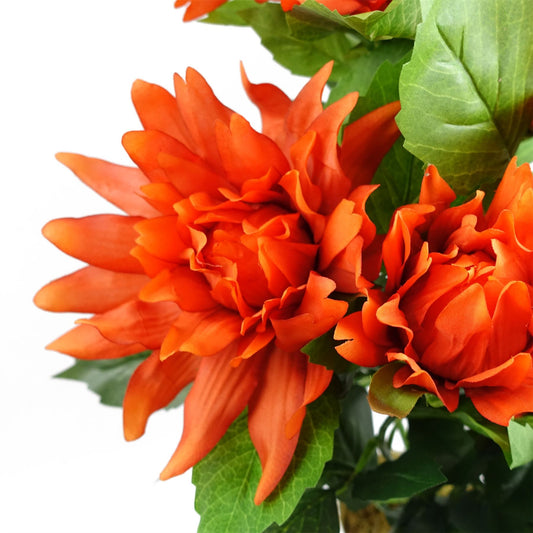 55cm Artificial Red Dahlia Pinnata – image 2