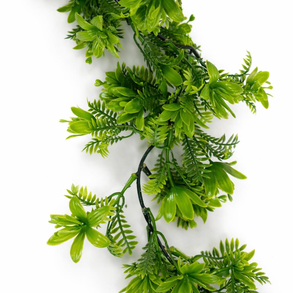 160cm Artificial Green Floral Garland Hanging Foliage Decoration – image 4