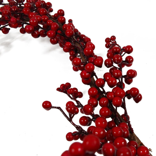 150cm Artificial Luxury Christmas Red Berry Floristry Garland – image 2