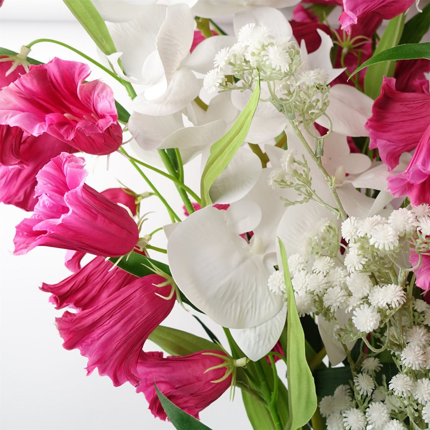 100cm Trumpet Artificial Flower Stem Fuchsia Pink – image 9
