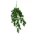 75cm Artificial Trailing Round Leaf Foliage Plant Deep Forest Green