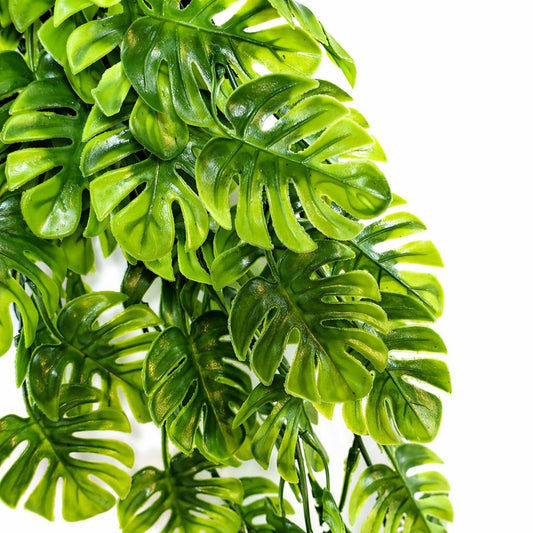 70cm Artificial Hanging Mini Monstera Leaf Plant – image 2
