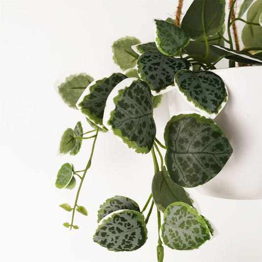 90cm Artificial Potted Hanging Trailing Green Plant String of Hearts – image 2