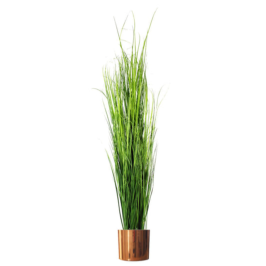 Leaf Planter Plant Pot with Polished Copper Finish 20 x 18cm – image 2