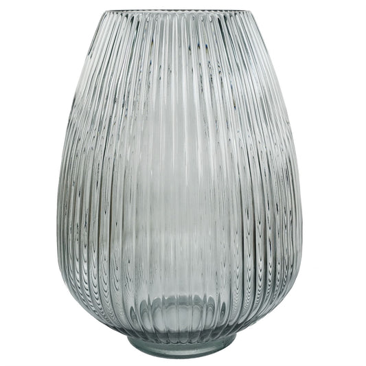 60cm Artificial Chrysanthemum and Orchid Display Glass Vase – image 2