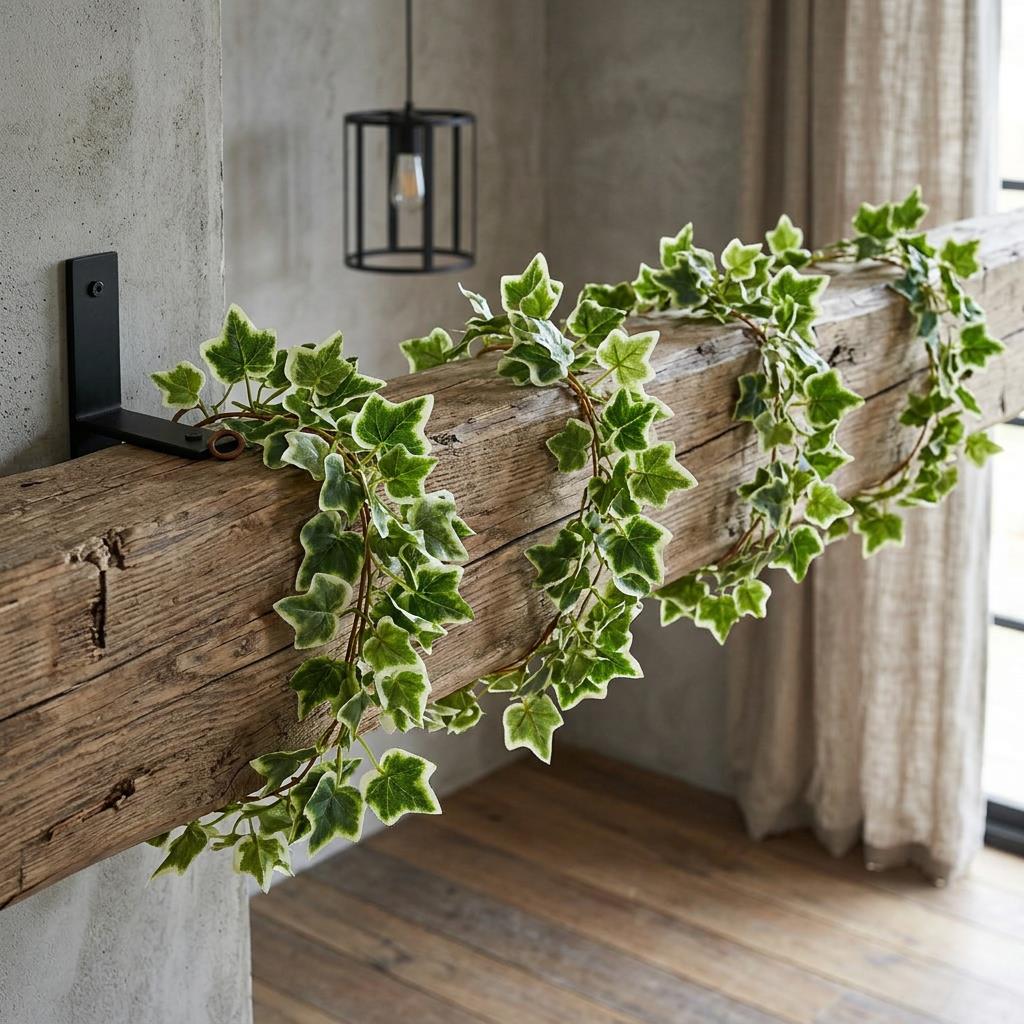 160cm Artificial Ivy Garland Trailing Hanging Plant Foliage Variegated – image 3