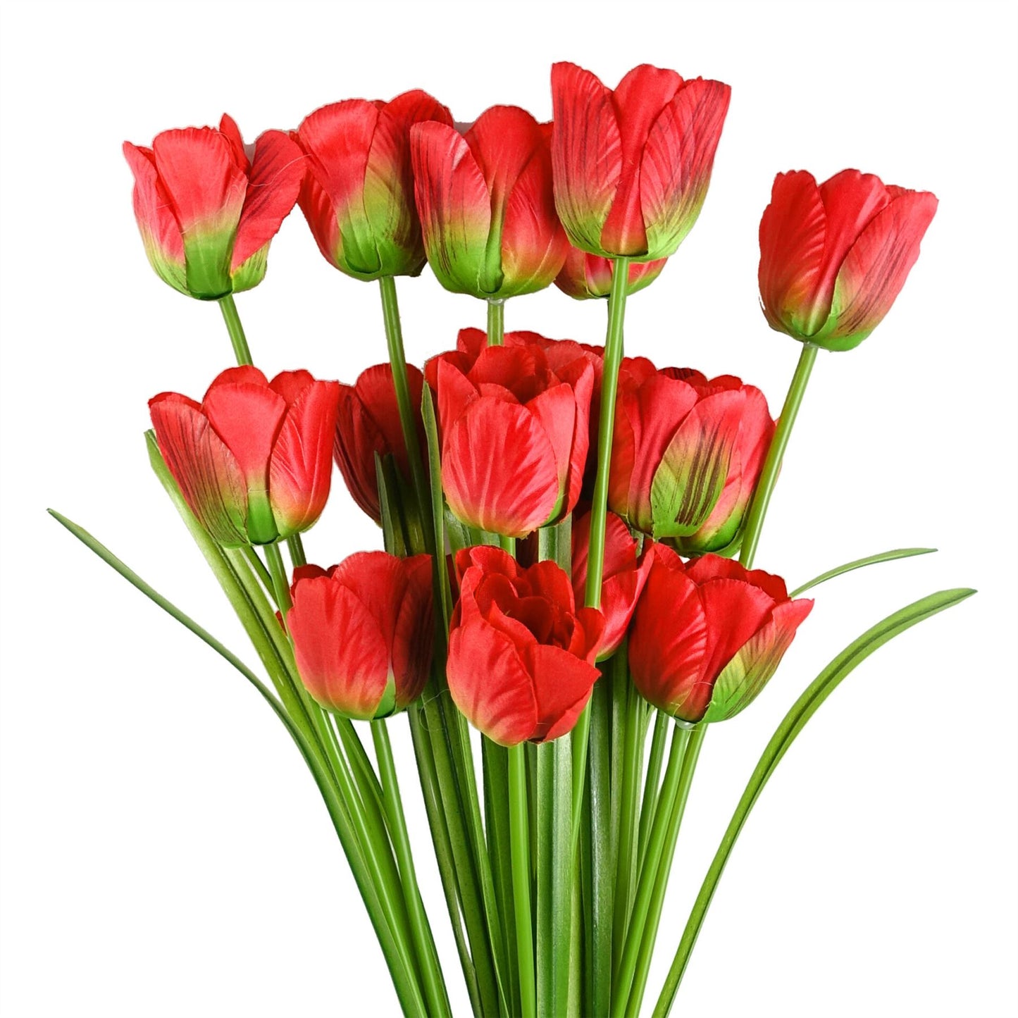 80cm Artificial Tulip Red Stem – image 6