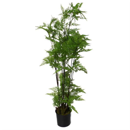 Artificial 150cm Natural Moss Base Fern Foliage Plant – image 2
