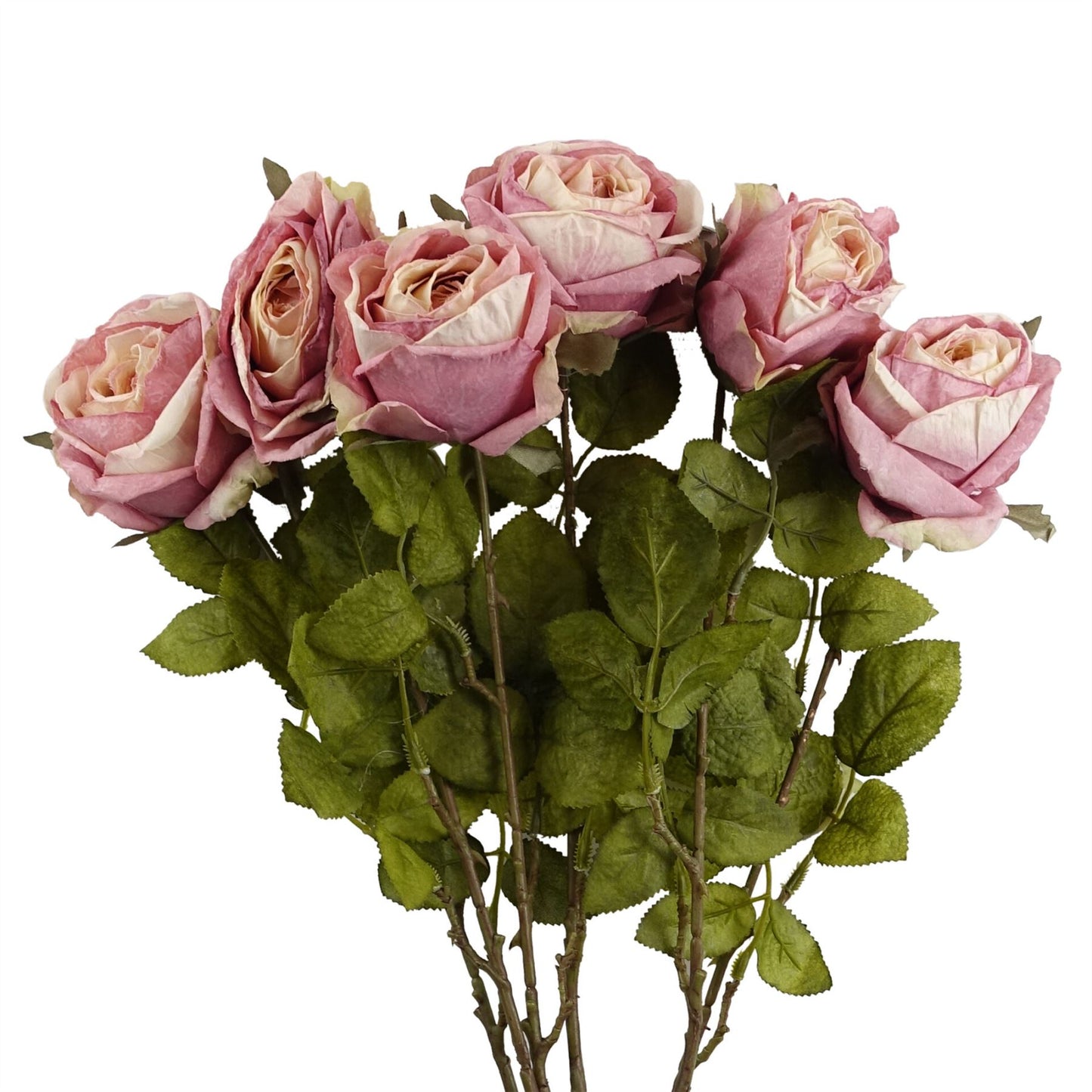 70cm Artificial Light Pink Rose – image 7