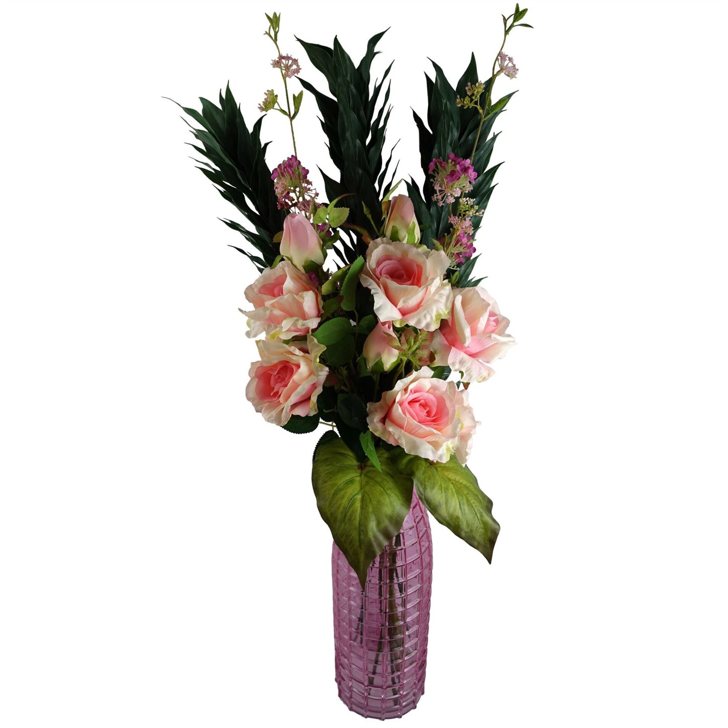100cm Artificial Pink Blossom Spray Stem – image 7