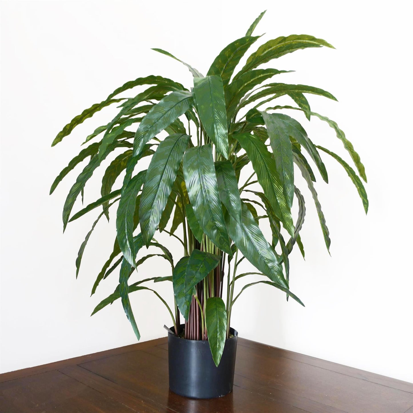 90cm Artificial Calathea Plant Dark Green – image 6