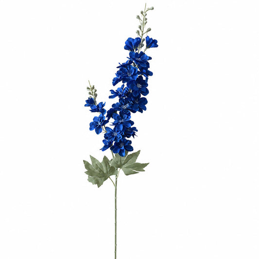85cm Artificial Blue Larkspur Flower Stem