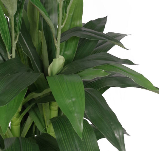 100cm Artificial Cymbidium Orchid Plant Dark Pink Flowers – image 2