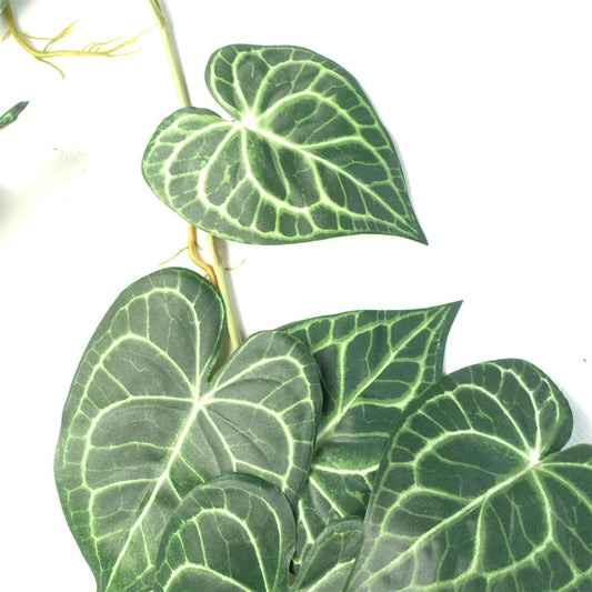 100cm Artificial Hanging Trailing Rounded Ivy Plant – image 2