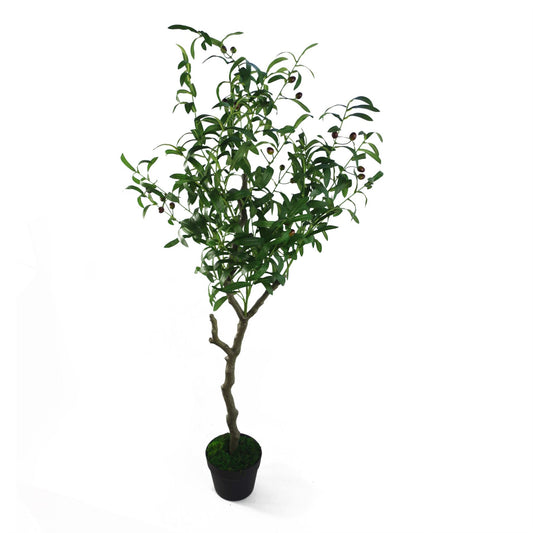 120cm Natural Artificial Olive Tree – image 2