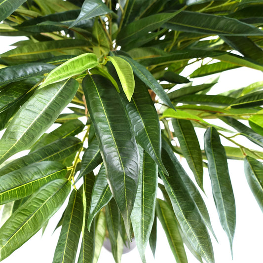 100cm Realistic Artificial Tree Longifolia Ficus Natural Trunk – image 2